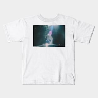 Dreamy Waterfall Analog Photo Kids T-Shirt